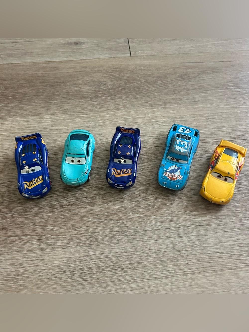 Disney Pixar Cars Toy Set of 5